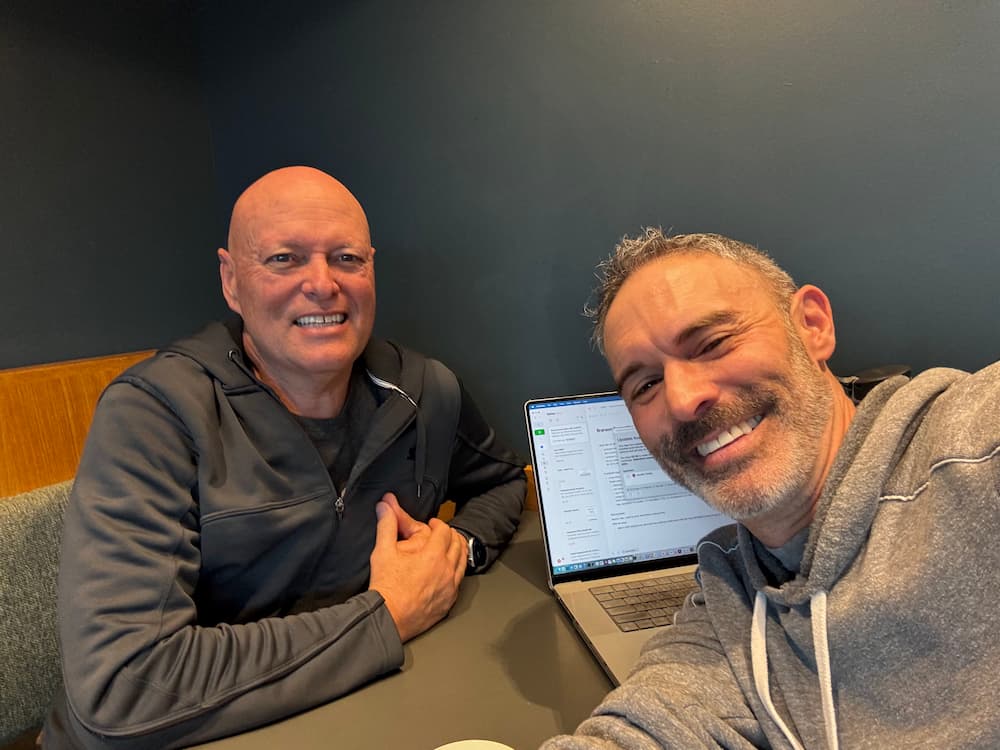 Todd Braschler in one-on-one meeting